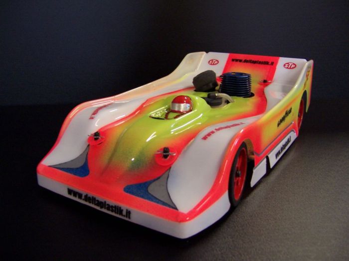 Delta Plastik 0404 - Lola Zytec - 1/10 Scale 200mm RC car body 2mm