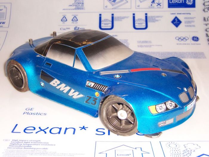 Delta Plastik 0410 - BMW Z3 1/10 Scale 200mm RC car body