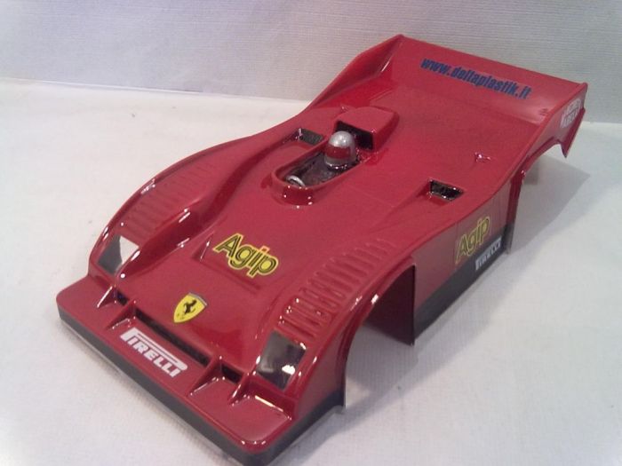 Delta Plastik 0706 - Ferrari 312PB 1/12 Scale RC car body