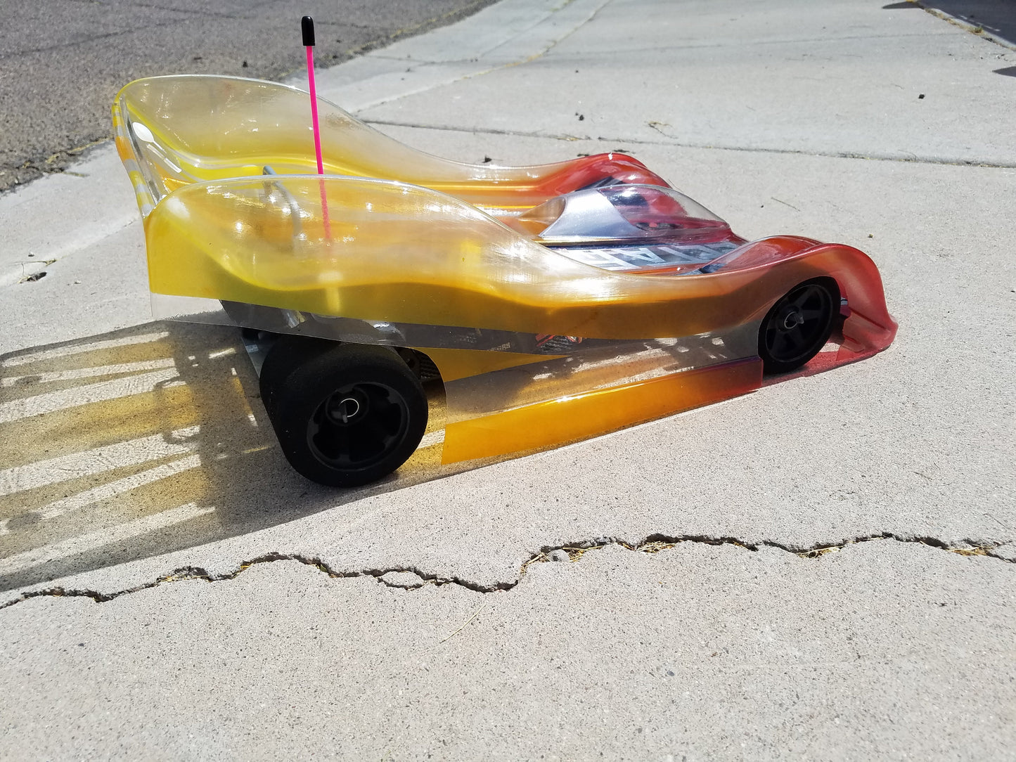 Delta Plastik 1083 Lola C Mono 1/8 Scale GP RC car body