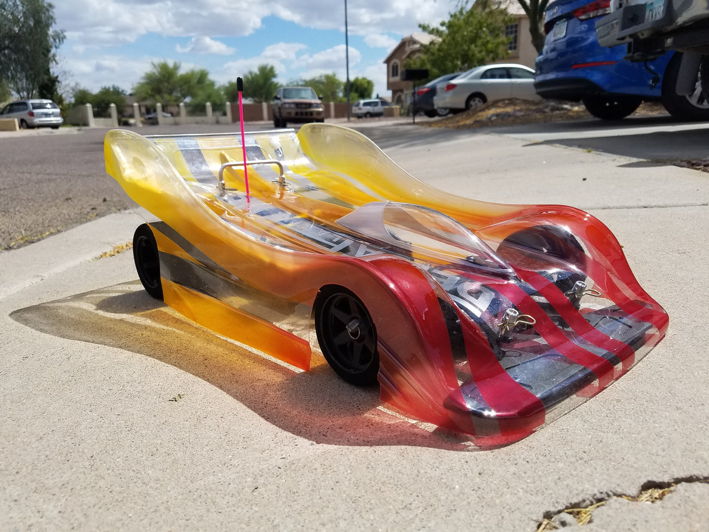 Delta Plastik 1083 Lola C Mono 1/8 Scale GP RC car body