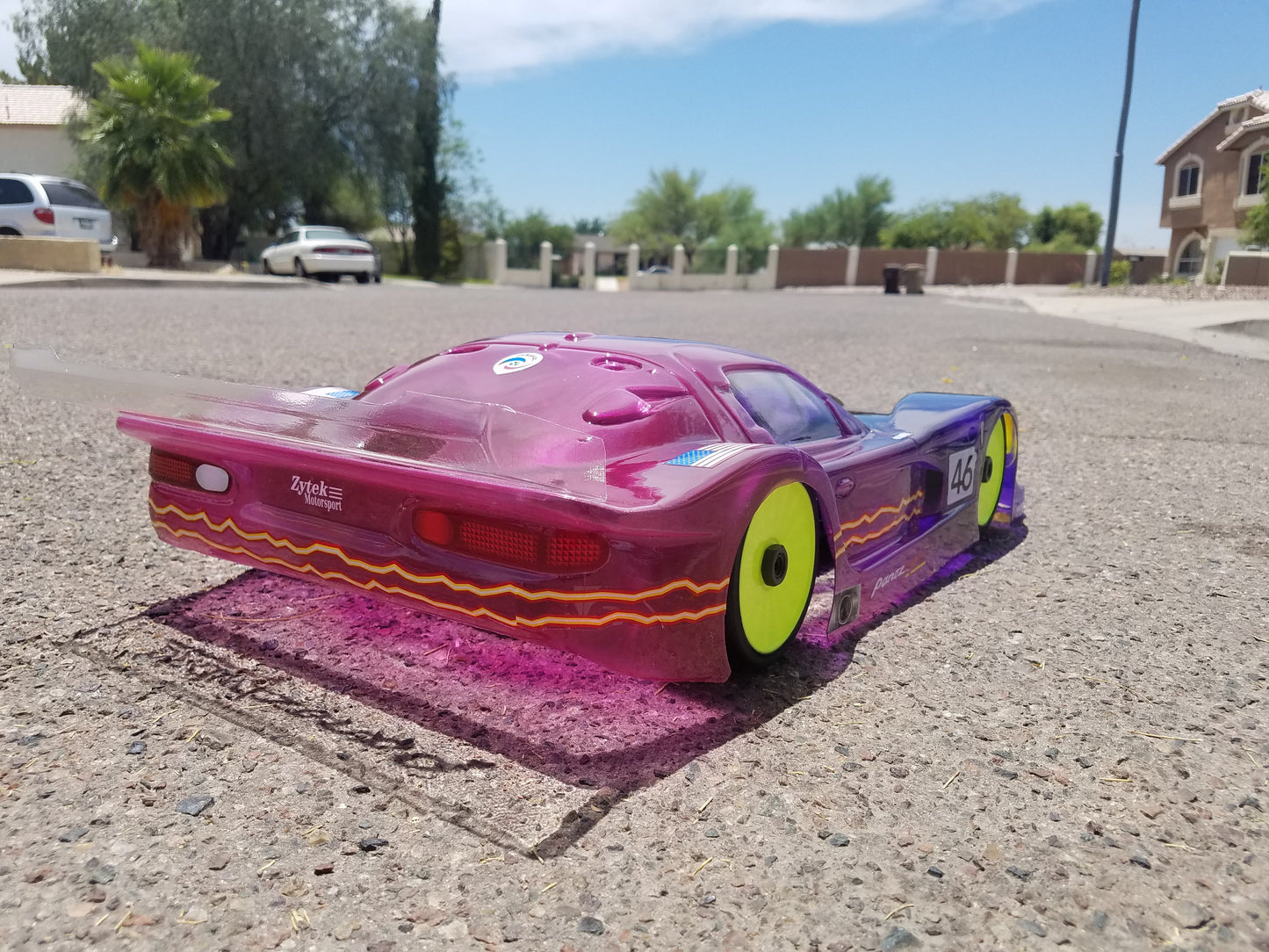 Delta Plastik 0174 Panoz GTR-1 Hybrid 1/8 Scale GT RC car body