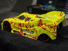 Delta Plastik 7505 - Dome GT2 1/8 Scale GT2 360mm RC car body