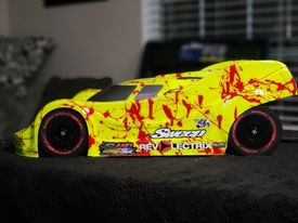 Delta Plastik 7505 - Dome GT2 1/8 Scale GT2 360mm RC car body