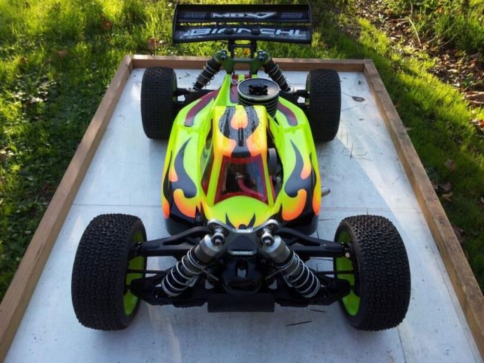 Delta Plastik OFF34 - EVO DP Buggy body 1/8 scale rc buggy body for MBX Xray Losi