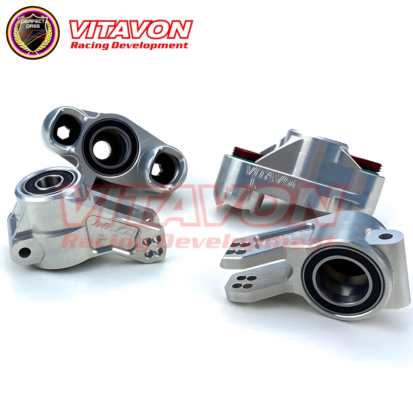 Vitavon Arrma 6S 7075 Aluminum Front & Rear Hubs For Kraton/Outcast/Big rock/Notorious