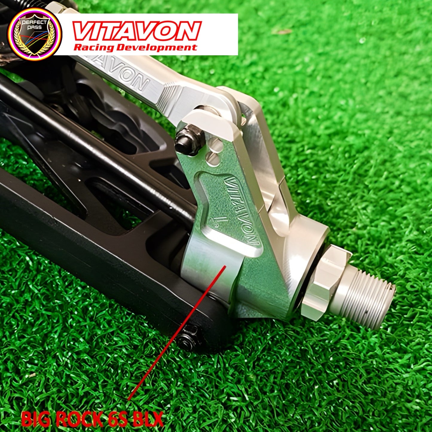 Vitavon Arrma 6S 7075 Aluminum Front & Rear Hubs For Kraton/Outcast/Big rock/Notorious