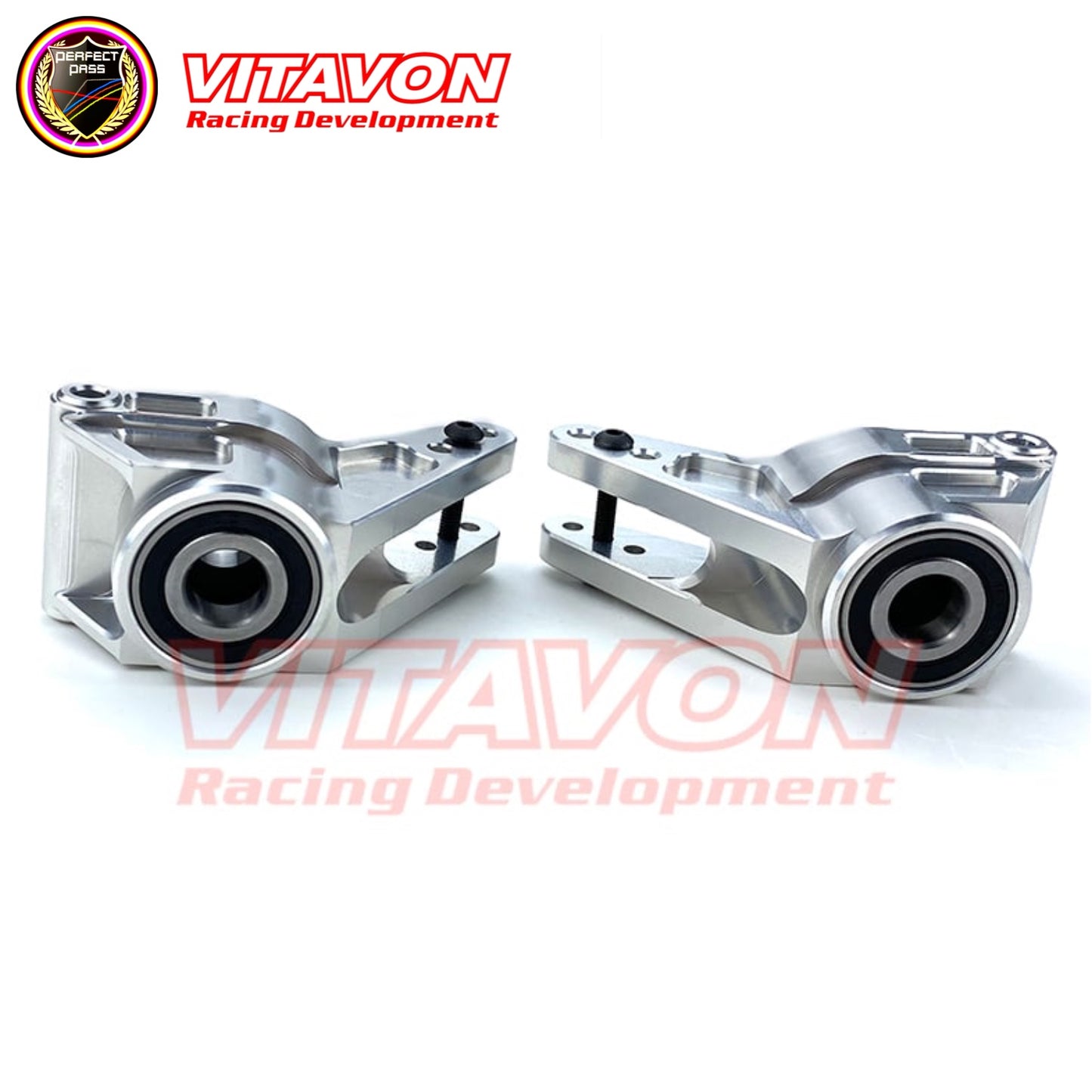 Vitavon Arrma Kraton 8S/Outcast 8S CNC 7075 Aluminum Rear Hubs V2 For Arrma 1/5