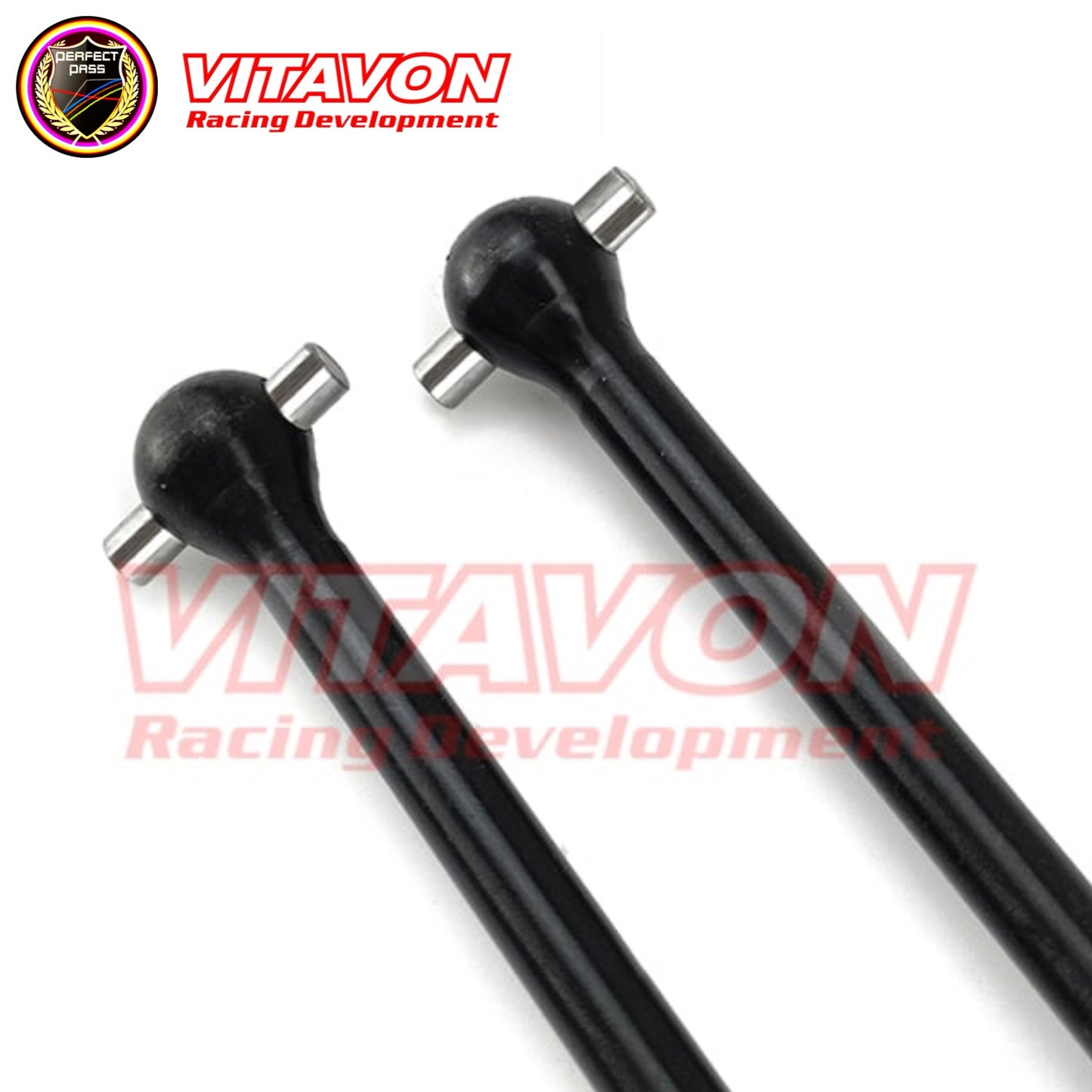 Vitavon Drive Cup & Shafts Set 45# Heavy Duty Steel For Kraton 8S/ Outcast 8S