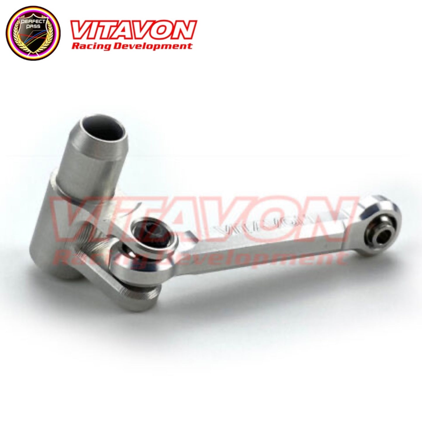 Vitavon 7075 Aluminum Servo Horn & Steering Link For X-MAXX XRT 25T Stock Servo Spline
