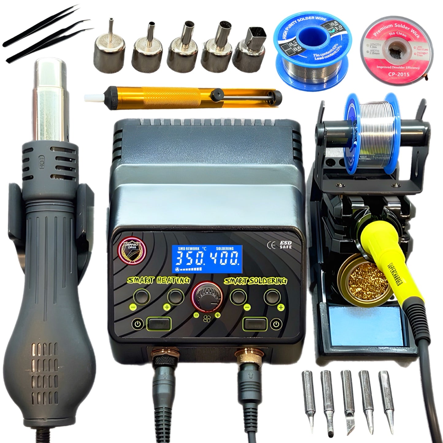 Perfect Pass Professional Monster 750W Soldering / Rework Station Full Kit!