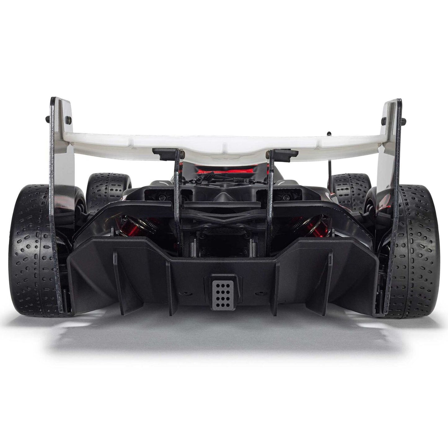 1/7 ARRMA LIMITLESS 120 8S AVC 4X4 RTR - Back view of a high-performance car on a white background