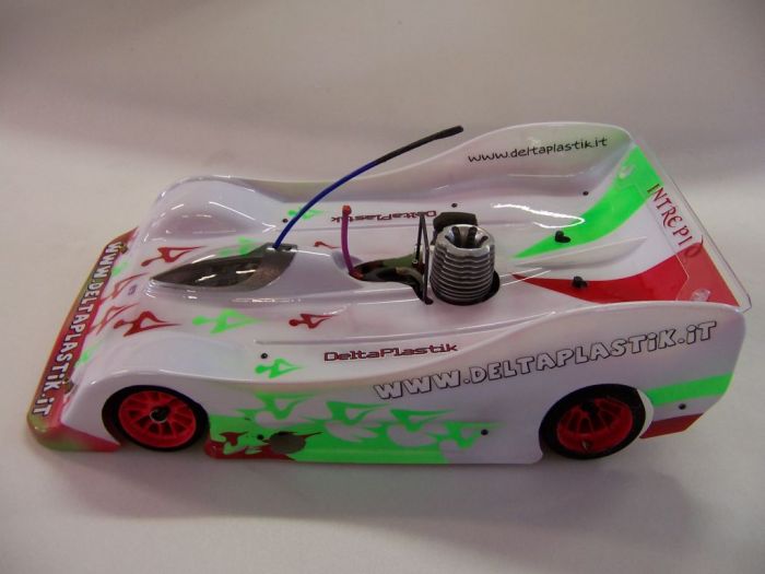 Delta Plastik 1083 Lola C Mono 1/8 Scale GP RC car body
