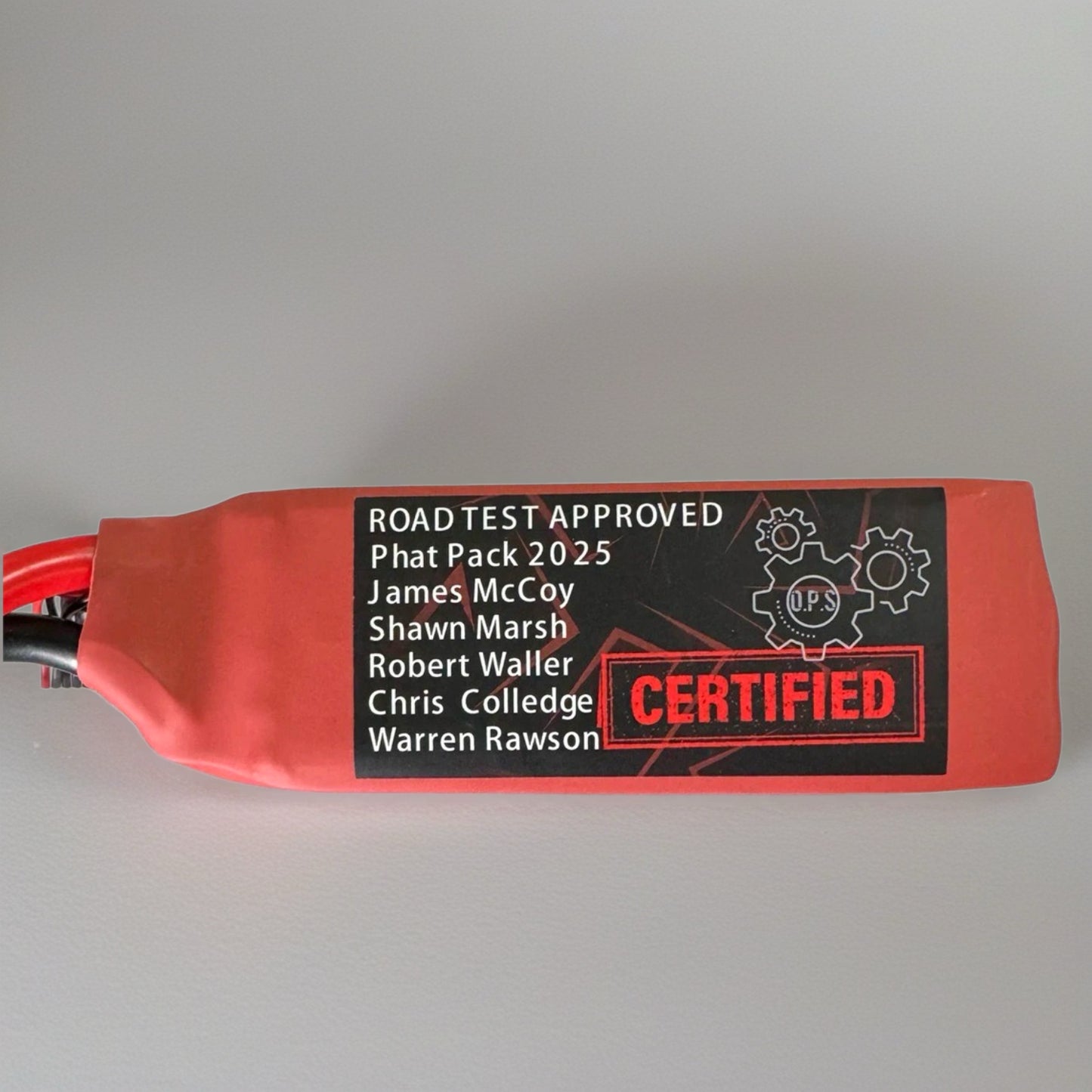 ONYX PHAT PACK 6S1P 5000mAh LiPo Battery - red cover