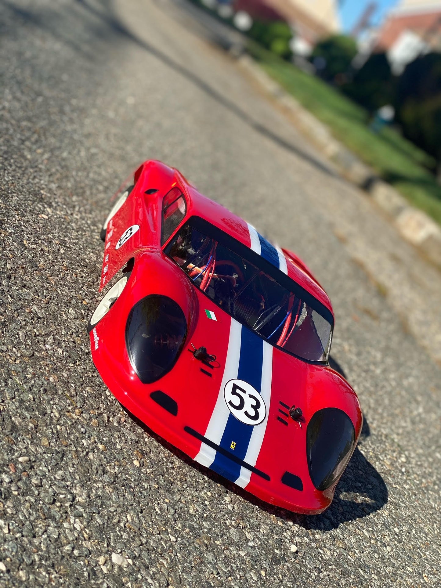 Delta Plastik S0704/1.5 - FERRARI DINO 1/8 Scale GP RC car body