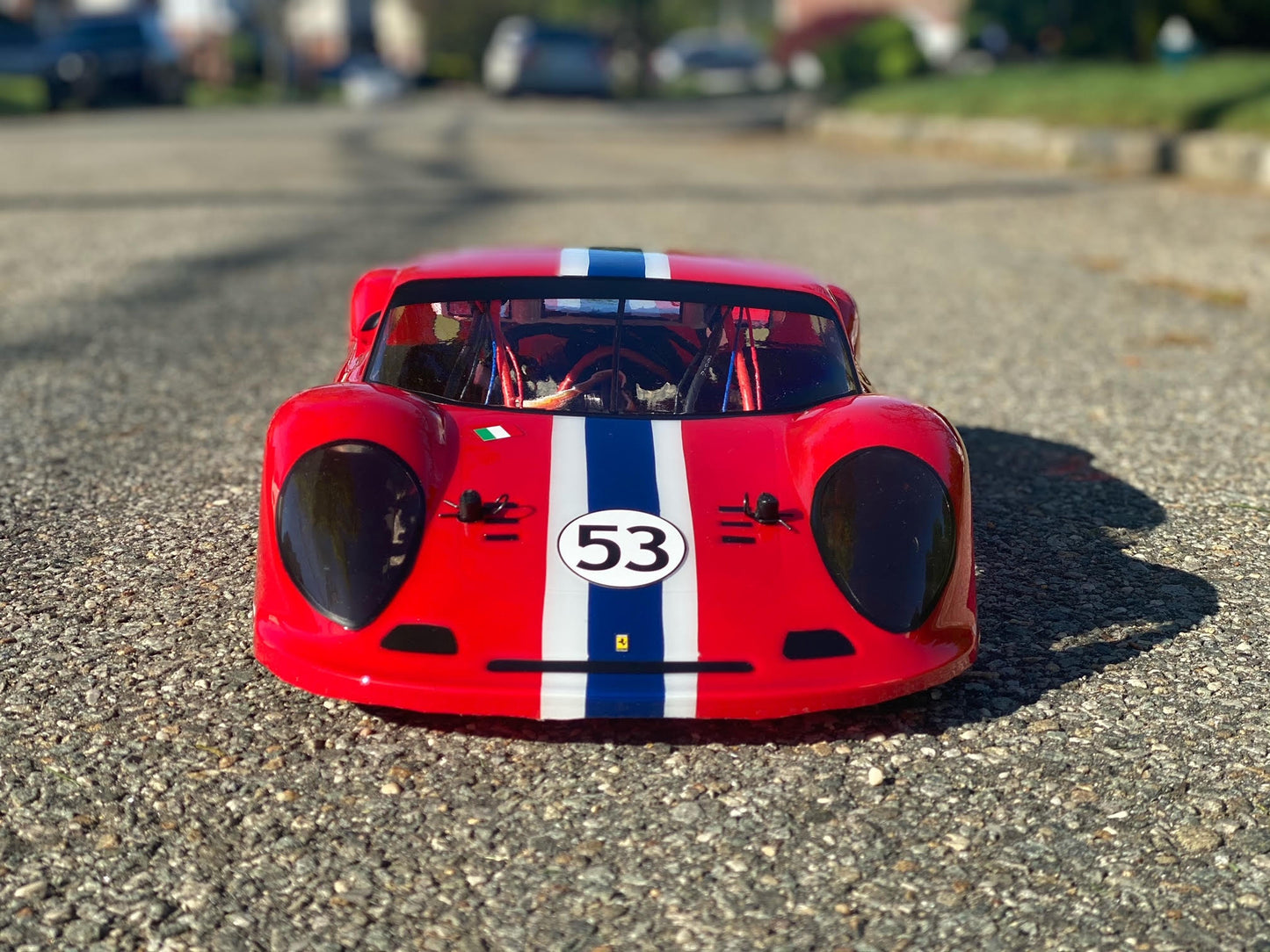 Delta Plastik S0704/1.5 - FERRARI DINO 1/8 Scale GP RC car body