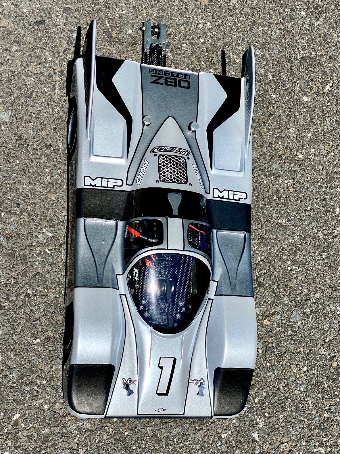 Delta Plastik S0706/2 - PORSCHE 956 - TIPO 2 Speed Run 1/8 Scale GP Clear RC car body