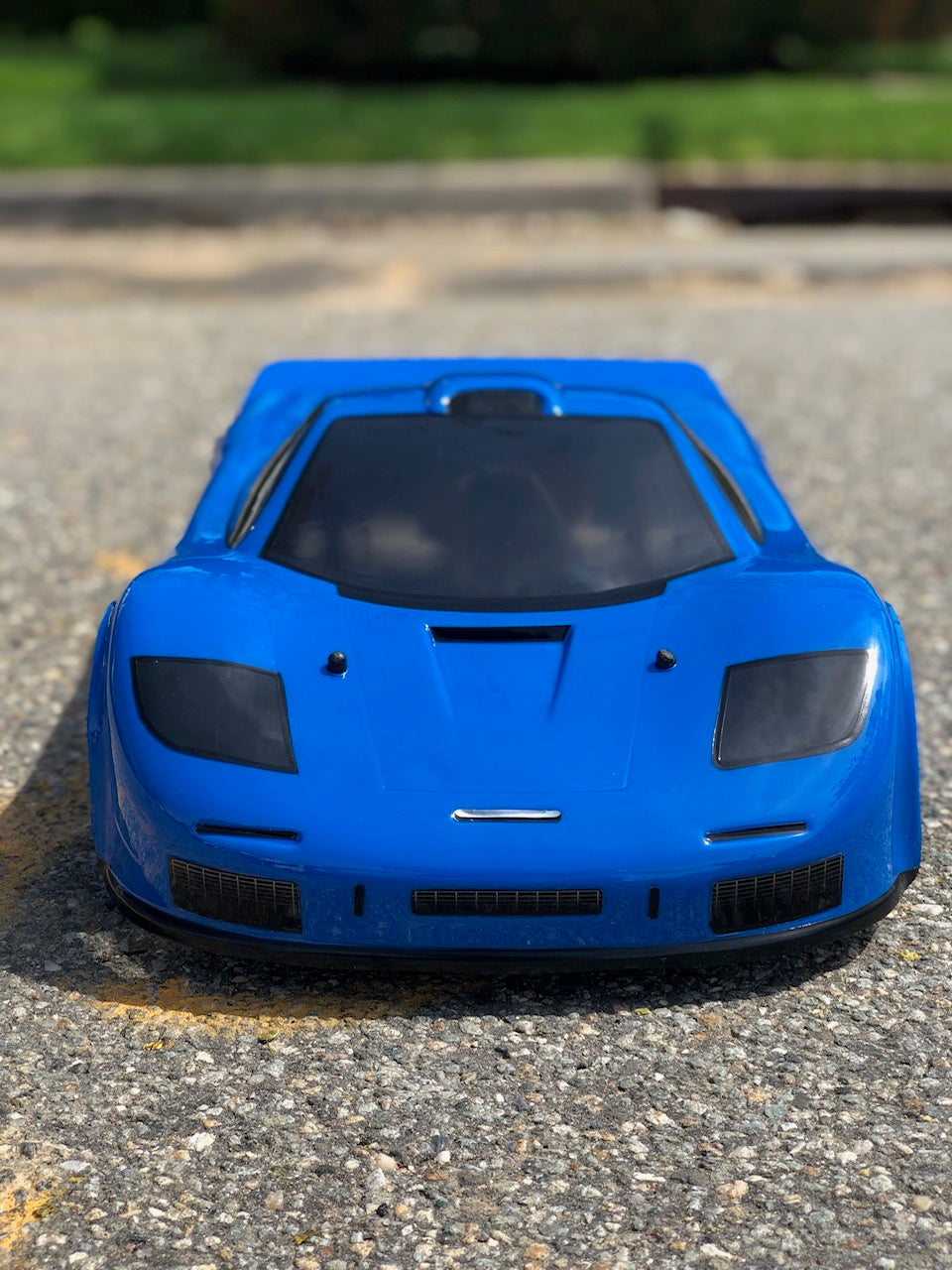 Delta Plastik 7500 - McLaren GTR 1 1/8 Scale GT2 360mm RC car body