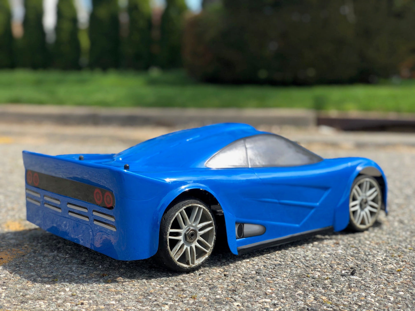Delta Plastik 7500 - McLaren GTR 1 1/8 Scale GT2 360mm RC car body