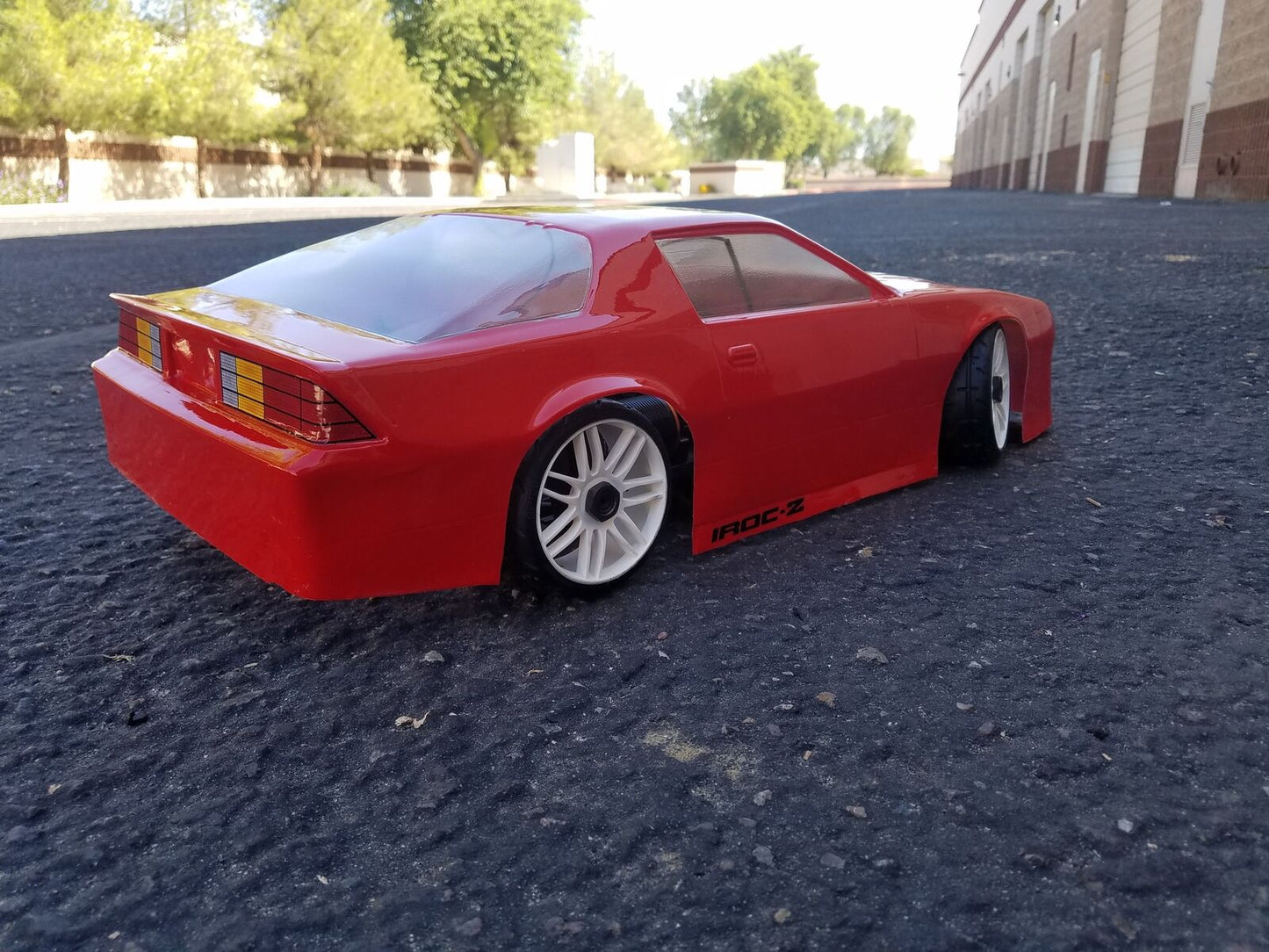 ZGT28 1/8 SCALE GT CLEAR RC CAR BODY - 0179