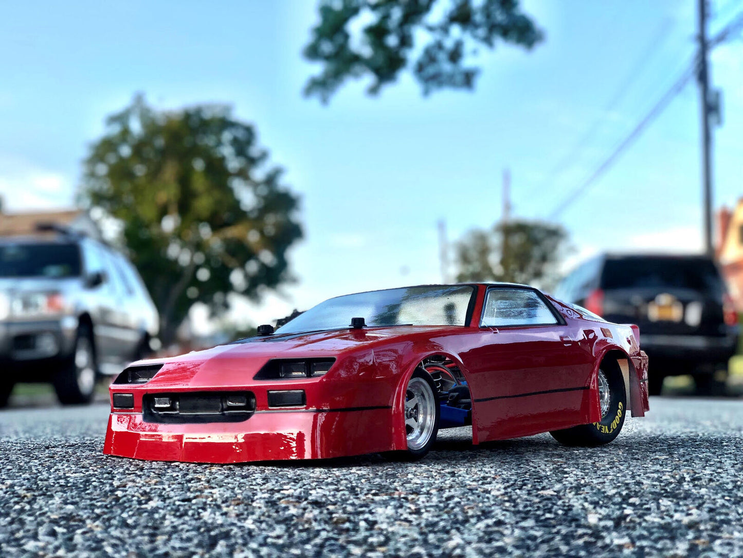 ZGT28 1/8 SCALE GT CLEAR RC CAR BODY - 0179