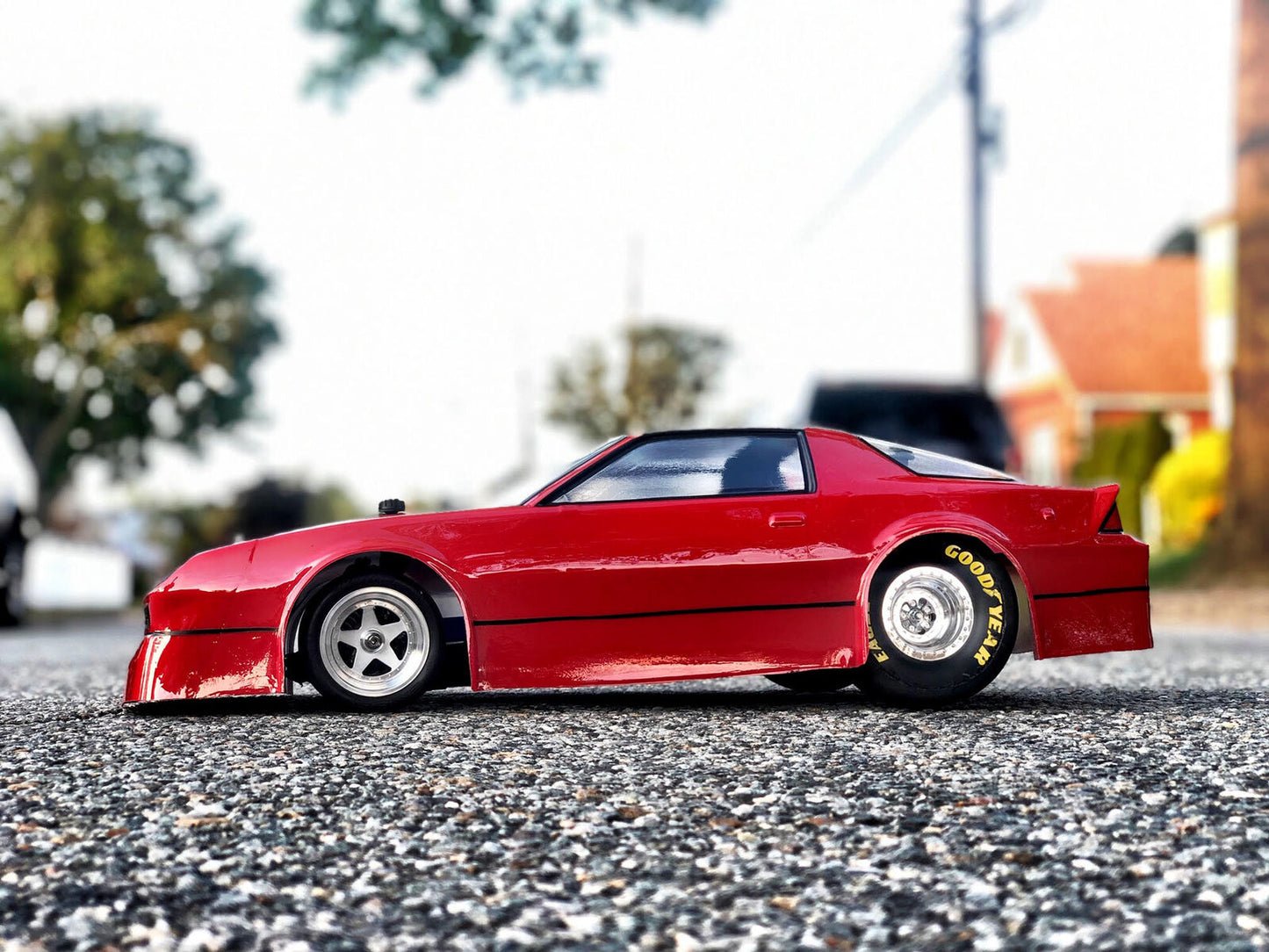 ZGT28 1/8 SCALE GT CLEAR RC CAR BODY - 0179