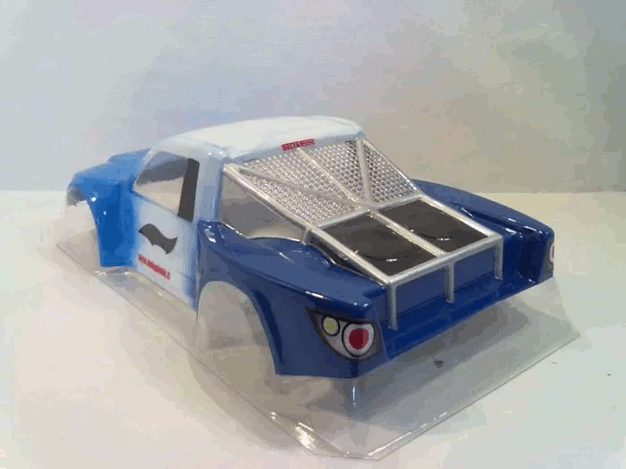 SHORT COURSE SUPER STRONG CLEAR RC CAR BODY - SC001