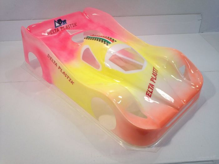 LOLA JUDD 1/8 SCALE GT CLEAR RC CAR BODY - 0146