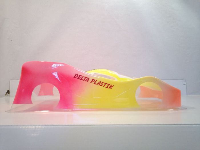 LOLA JUDD 1/8 SCALE GT CLEAR RC CAR BODY - 0146