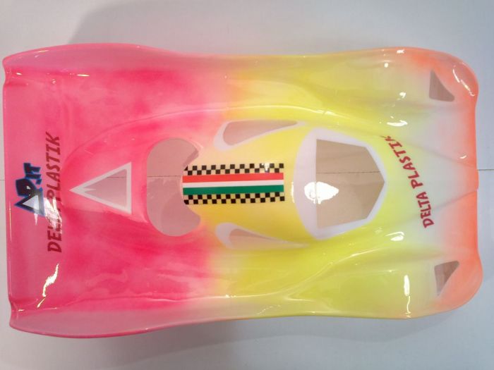 LOLA JUDD 1/8 SCALE GT CLEAR RC CAR BODY - 0146