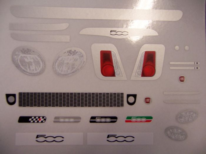 Delta Plastik FT016 - F. 500 1/10 scale 200mm RC car body