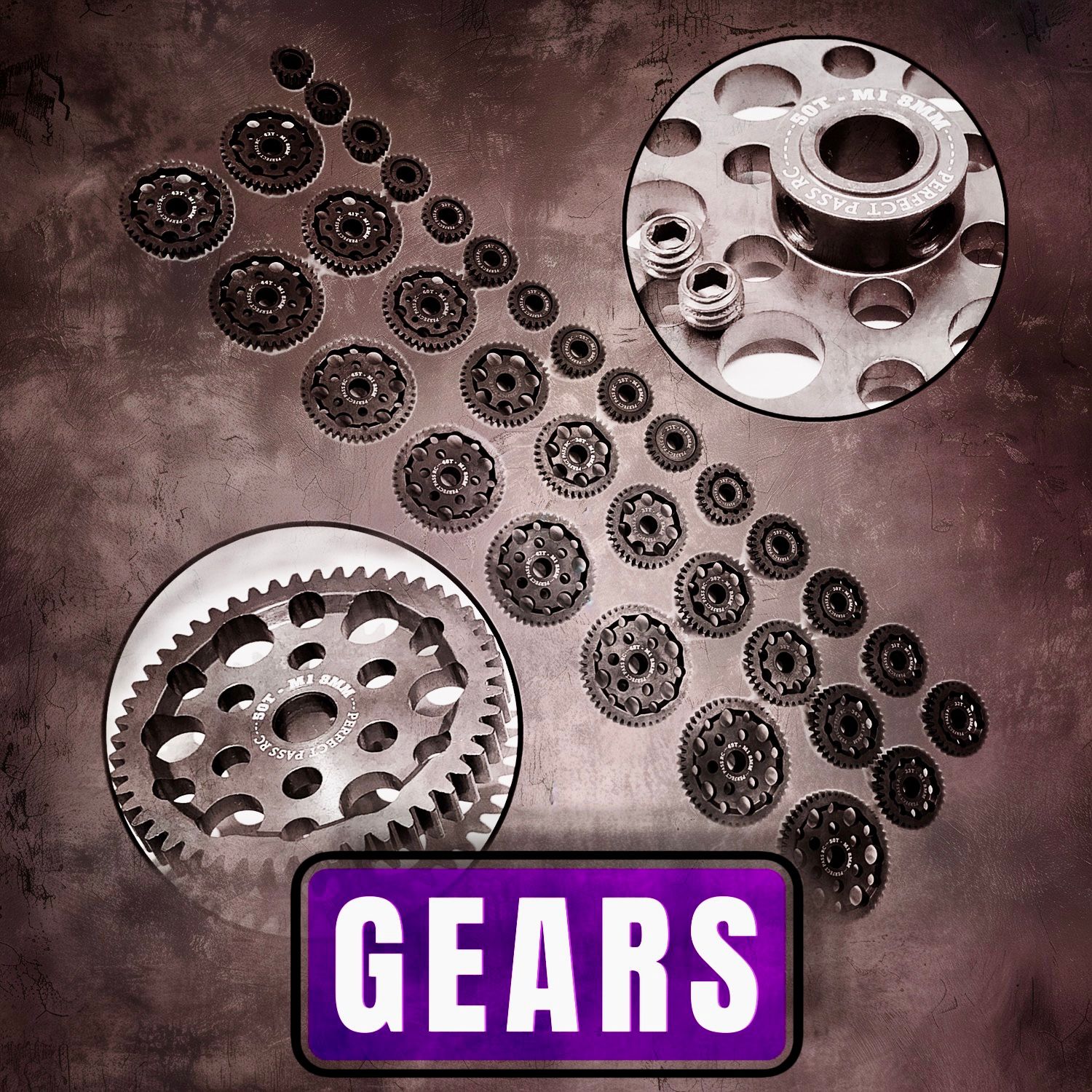 RC PINION & SPUR GEARS