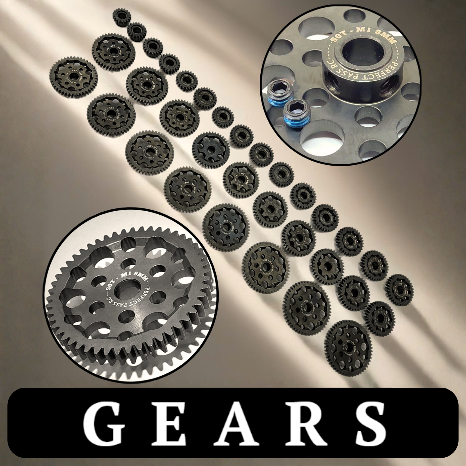 RC PINION & SPUR GEARS