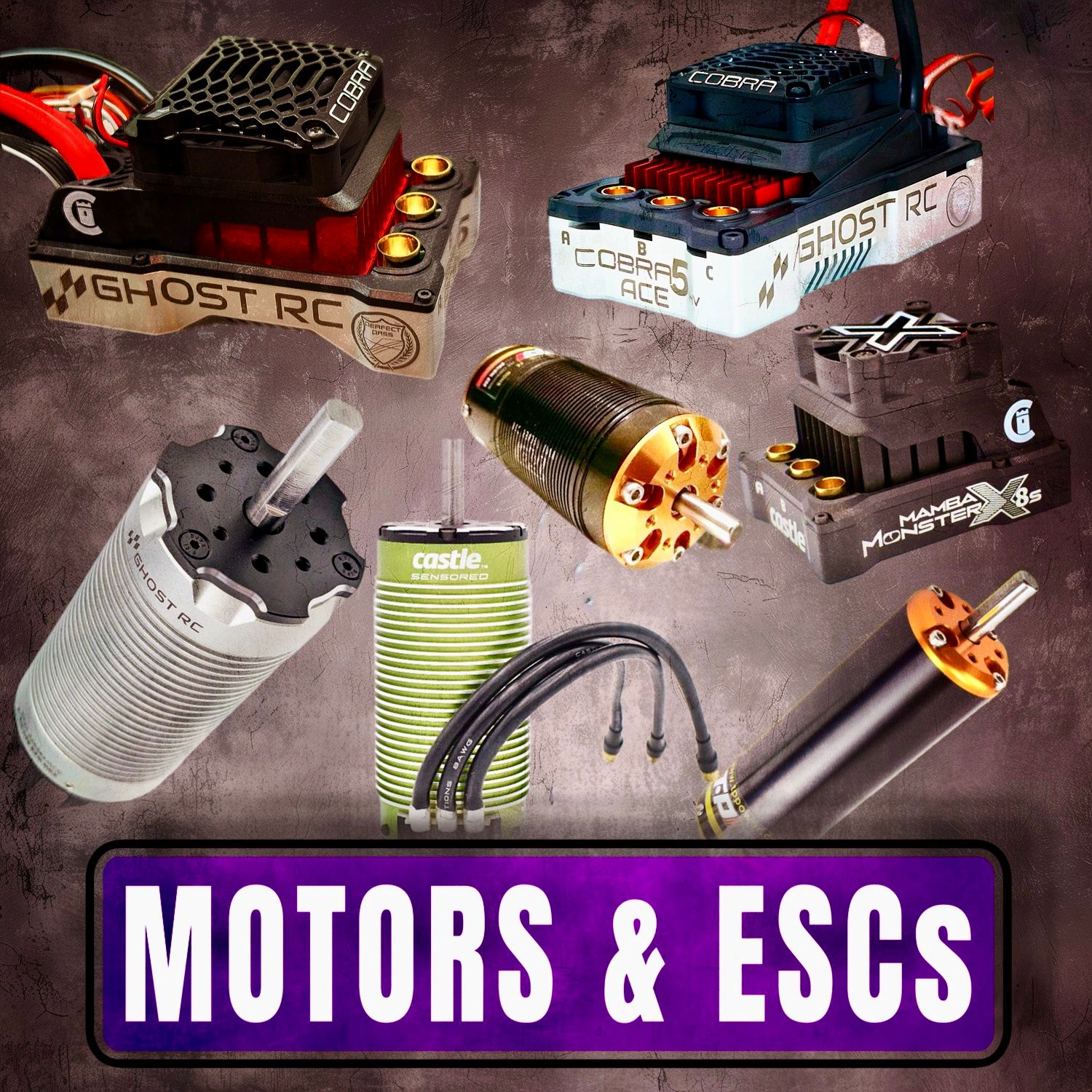 RC MOTORS & ESCs