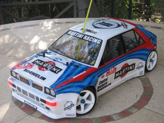 1/10 SCALE LANCIA DELTA INTEGRALE 200MM CLEAR RC BODY - 0030