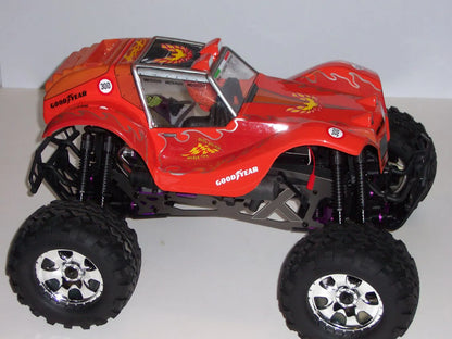 Mon10 Delta Plastik  Monster Buggy RC monster truck body
