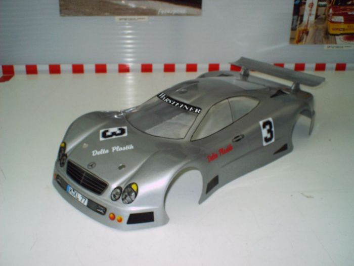 Delta Plastik 0052 - CLK 1/10 Scale 200 mm RC car body