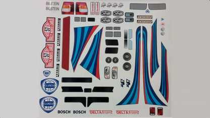 LDI RALLY CLEAR RC CAR BODY - 1/10 TRAXXAS RALLY - 5001
