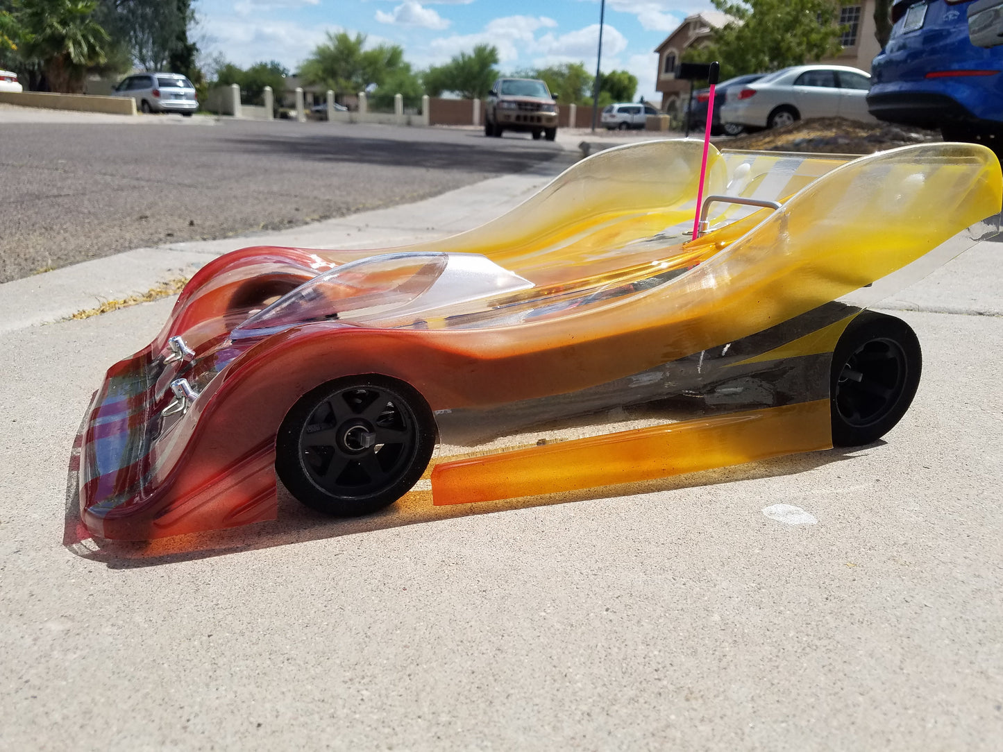 Delta Plastik 1083 Lola C Mono 1/8 Scale GP RC car body