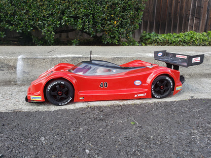 8501 Toyota GT One body Fits Arrma Infraction Limitless 6s VTE2  1/7 scale Clear