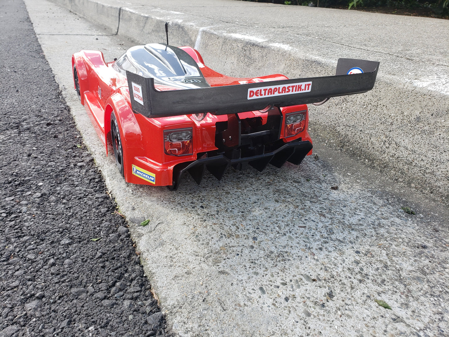 8501 Toyota GT One body Fits Arrma Infraction Limitless 6s VTE2  1/7 scale Clear
