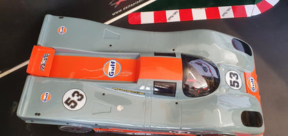 PORSCHE 917 1/7 SCALE CLEAR RC CAR BODY - 8508