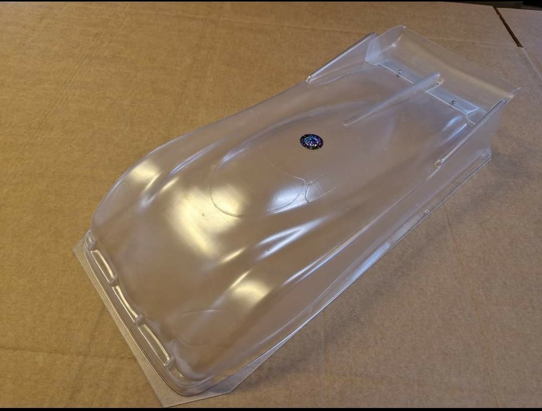 B4 Delta Plastik USA  Phantom X-1 V2 Speed run body for 1/10 scale
