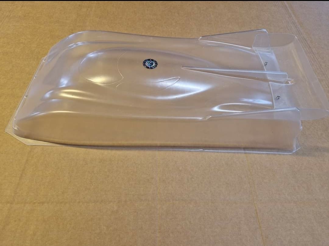 B4 Delta Plastik USA  Phantom X-1 V2 Speed run body for 1/10 scale