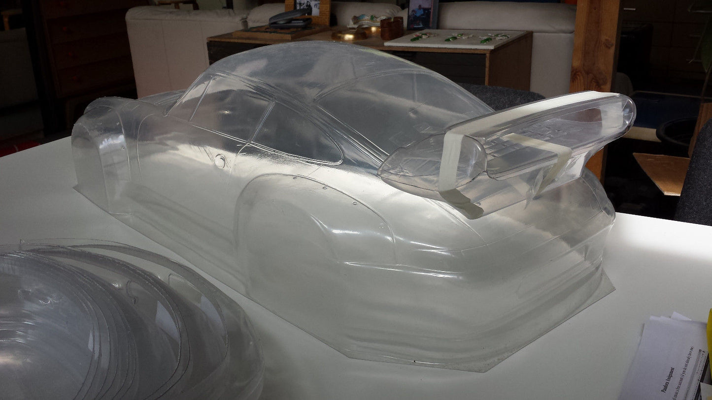 Delta Plastik 15Por/Porsche 933 turbo 1/5 Scale RC car body