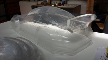 Delta Plastik 15Por/Porsche 933 turbo 1/5 Scale RC car body