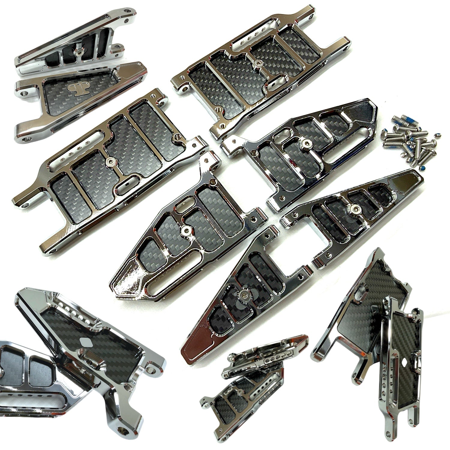 Carbon Fiber Reinforced 7075 Aluminum A-Arm Suspension Kit For Carbon Fiber Reinforced 7075 Aluminum A-Arm Suspension Kit For