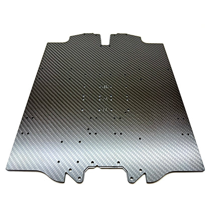 7075 Aluminum Reinforced Carbon Fiber GT Chassis For 1/7 Arrma