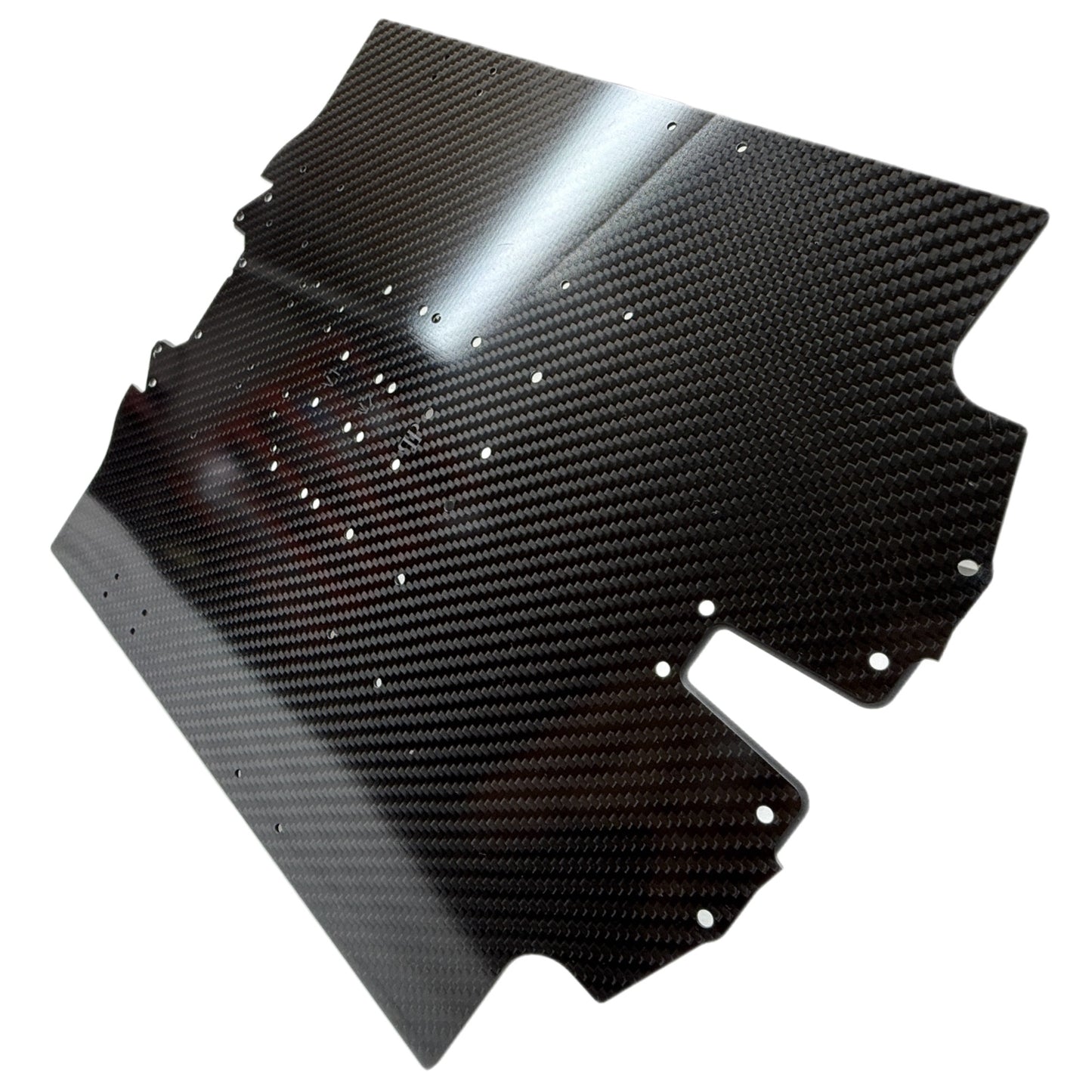 7075 Aluminum Reinforced Carbon Fiber GT Chassis For 1/7 Arrma