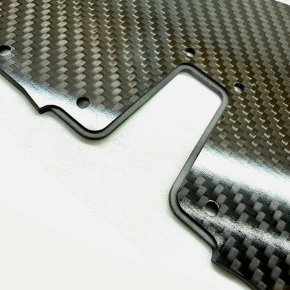 7075 Aluminum Reinforced Carbon Fiber GT Chassis For 1/7 Arrma
